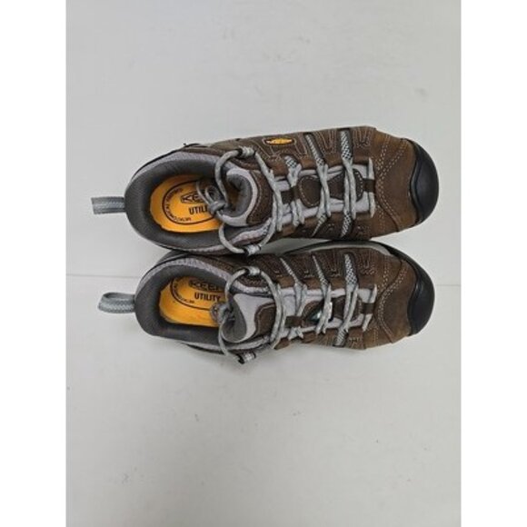 KEEN Women's Flint II Steel Toe Casual Work Shoes Cascade/Brown Size 7M - Picture 11 of 12